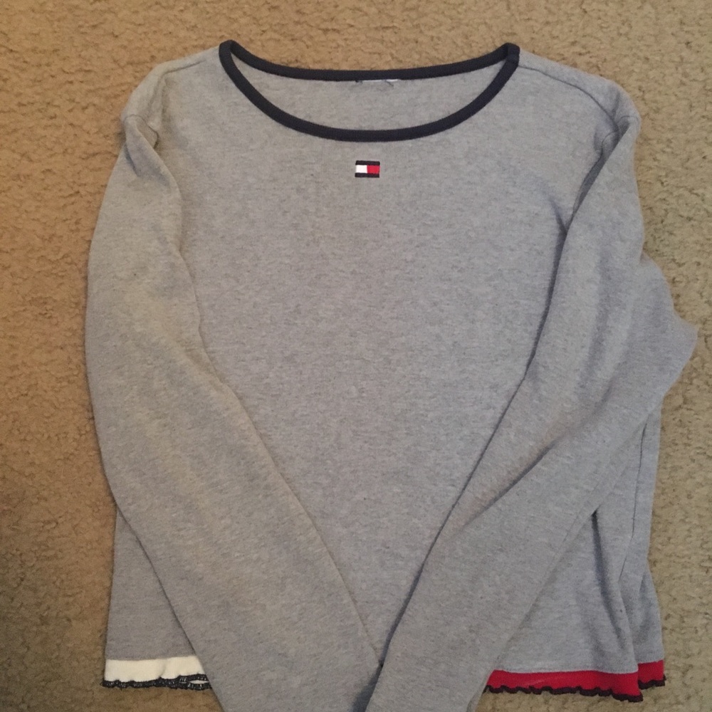 Tommy Hilfiger cropped long sleeve